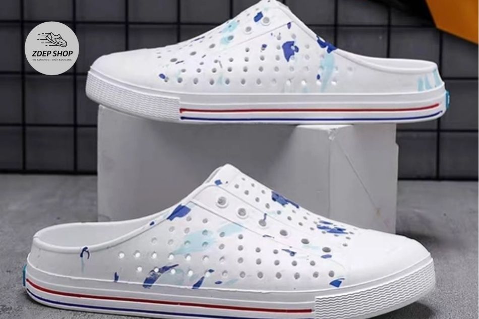 Các kiểu dáng dép sục nhựa thịnh hành hiện nay