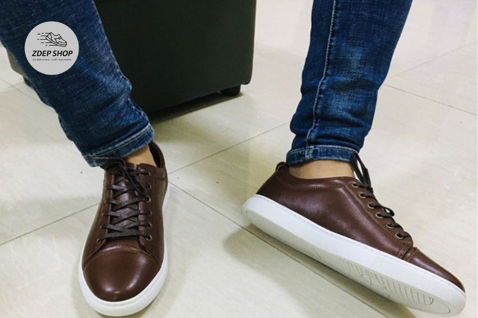 Các kiểu giày sneaker da phổ biến hiện nay