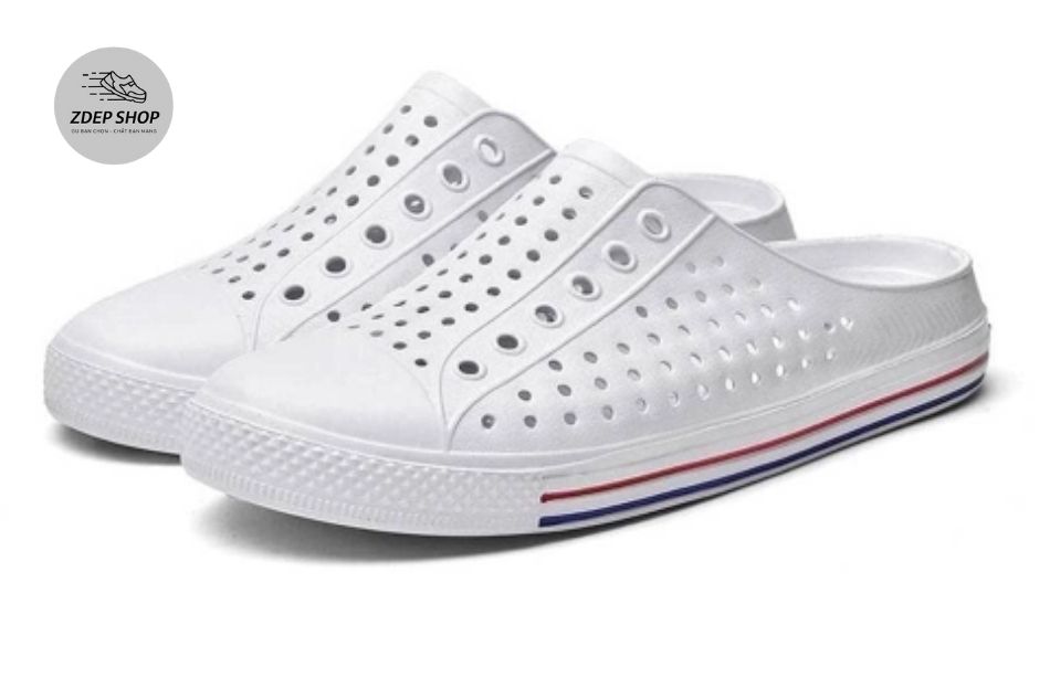 Gợi ý phối đồ với dép sục nhựa dẻo cực phong cách