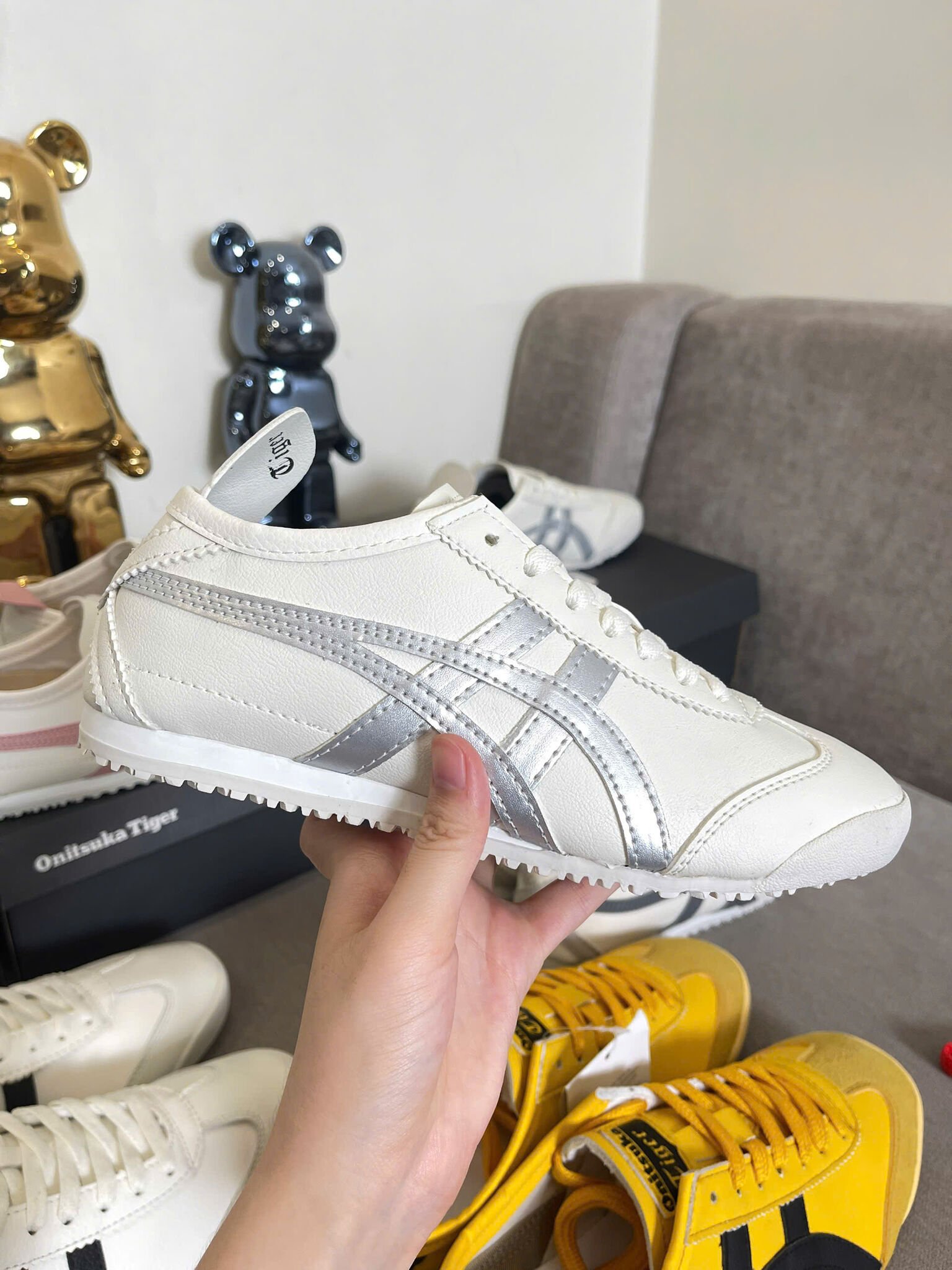 Giày sneaker cổ điển form ôm chân, phù hợp nam nữ. Giày sneaker cổ điển thời trang, nhiều màu cá tính - Ảnh 5