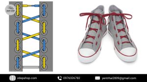 Cách Buộc Dây Giày Thể Thao 4 Lỗ Chuẩn Trend