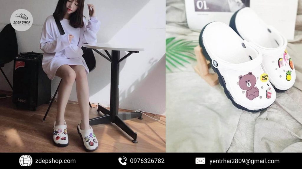 Cách phối dép sục mặc với quần gì chuẩn trend