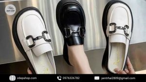 Dép sục da Item thời trang không thể thiếu năm nay