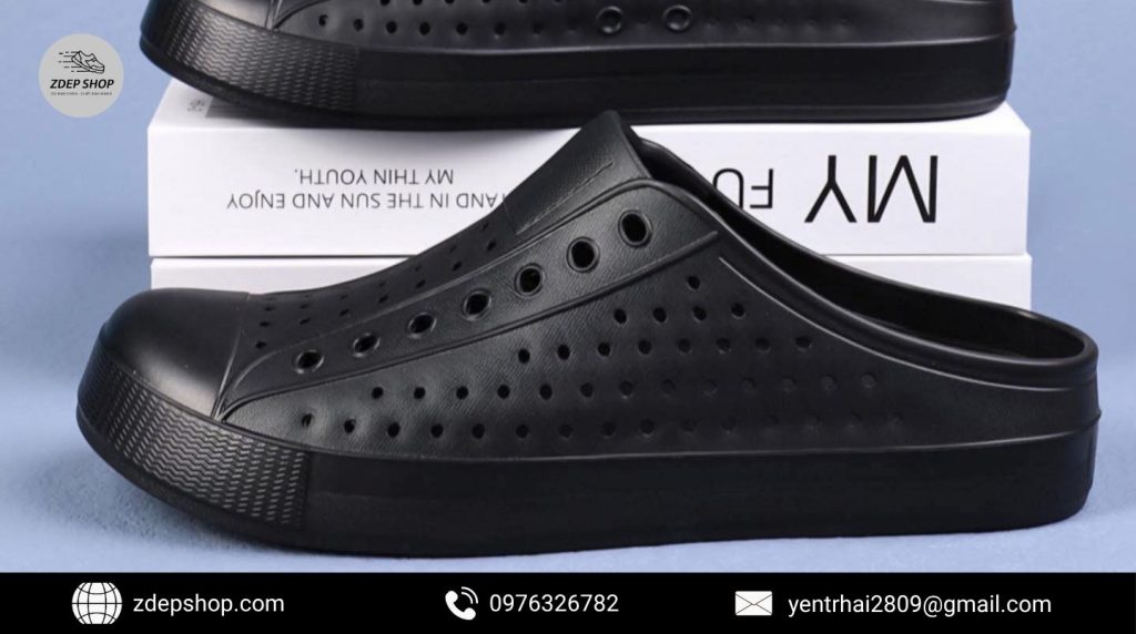 Dép sục nhựa dẻo Xu hướng giày dép mới cho giới trẻ