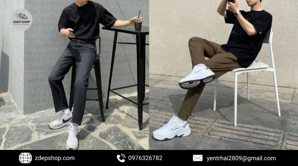 Giày Sneaker Phối Đồ Nam Chuẩn Trend Không Thể Bỏ Lỡ