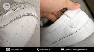 Giày sneaker bị nứt da Nguyên nhân & cách khắc phục